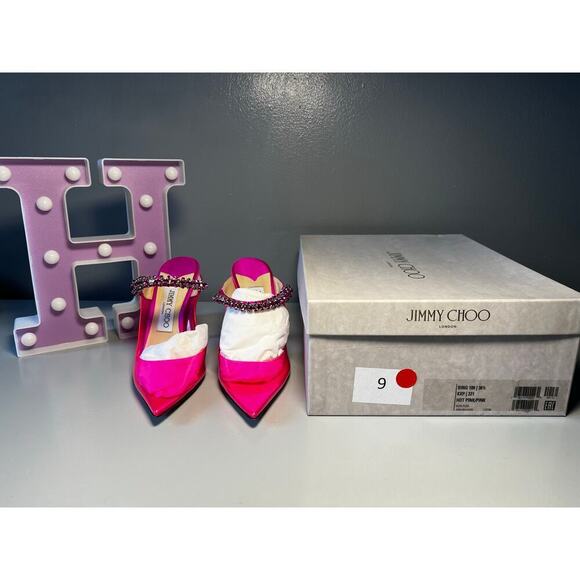 Jimmy Choo Bing PVC mules EU 36.5 - Picture 4 of 4